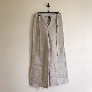 Reformation 100% Linen high waisted pants